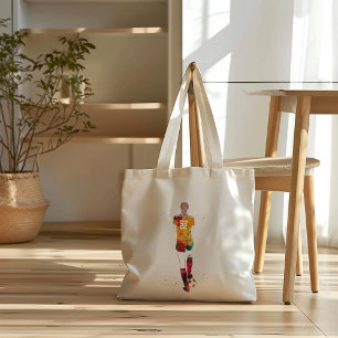 Tote Bag Joueuse de football