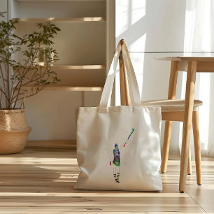 Tote Bag Joueuse de hockey sur gazon