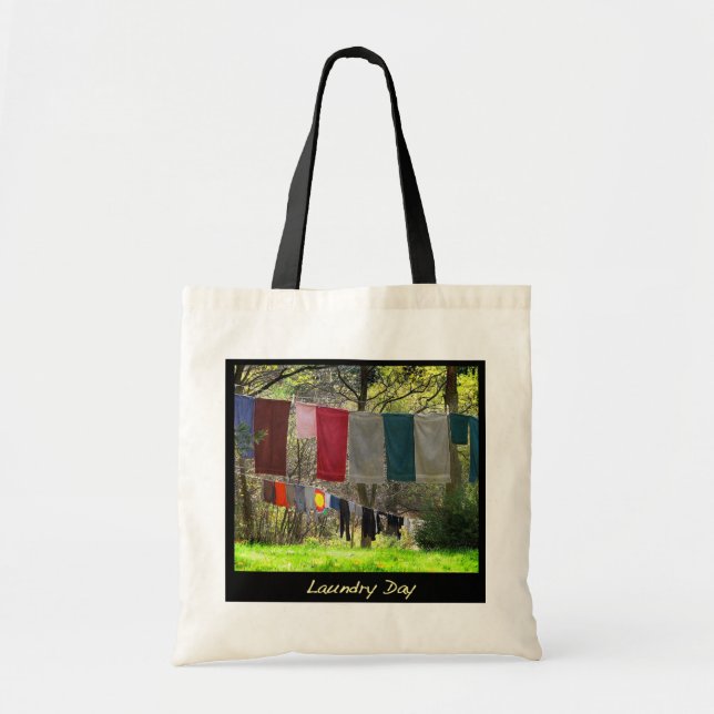 Tote Bag Jour de blanchisserie (Devant)