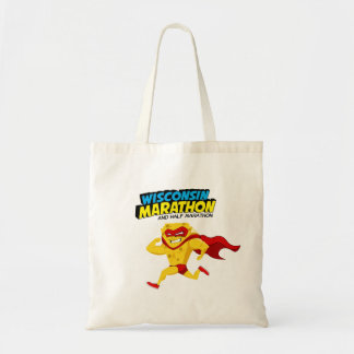 Tote Bag Jour de course de marathon du Wisconsin