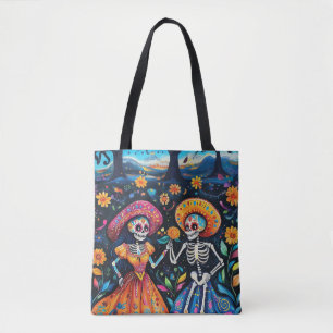 Tote Bag Jour de la conception colorée morte