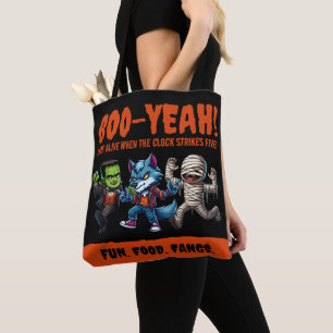Tote Bag Jour de la Foule Monsterrific Jour d'Halloween