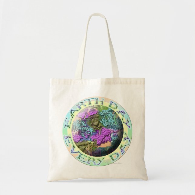 Tote Bag Jour de la terre chaque jour ! (Devant)
