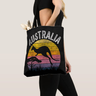 Tote Bag Jour de l'Australie Drôle de Kangourou Australien 