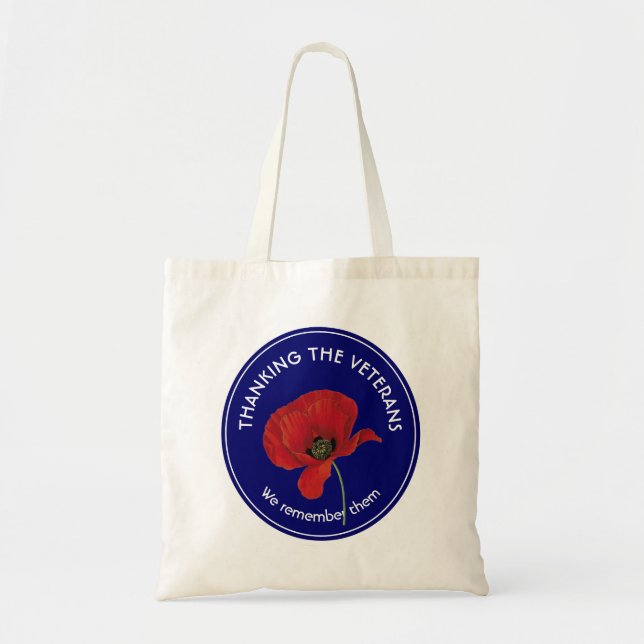 Tote Bag Jour des anciens combattants | Armistice | Souveni (Devant)