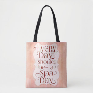 Tote Bag Jour du Spa quotidien