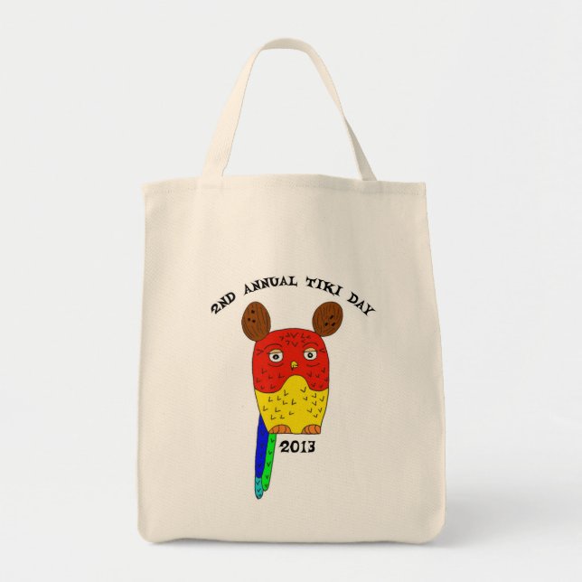 Tote Bag Jour fourre-tout de Tiki (Devant)