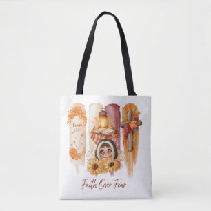 Tote Bag Journal relié "La Foi au-dessus de la Peur" Psaume