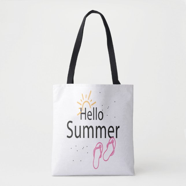 Tote Bag journée d'été (Devant)