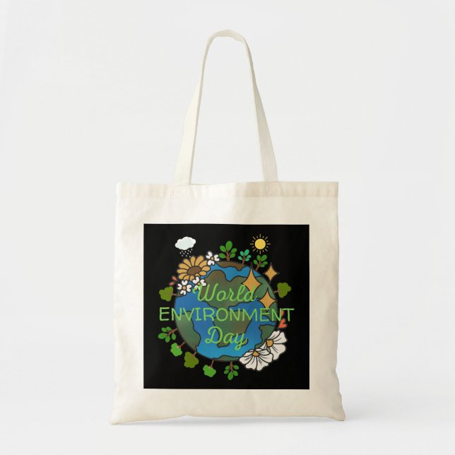 Tote Bag Journée mondiale de l'environnement (Devant)