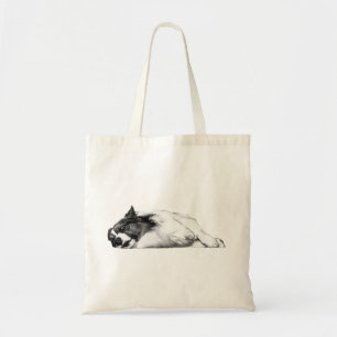 Tote Bag Jours De Récolte Avec Un Corgi
