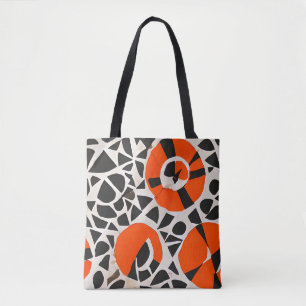 Tote Bag Joy - orange africaine fourre-tout