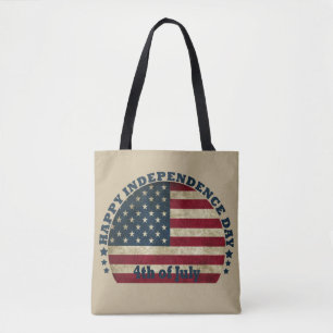Tote Bag Joyeuse fête 4 juillet l'indépendance