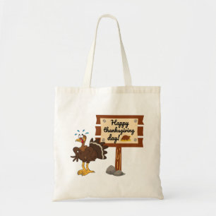 Tote Bag Joyeuse fête d'Action de grâce drôle