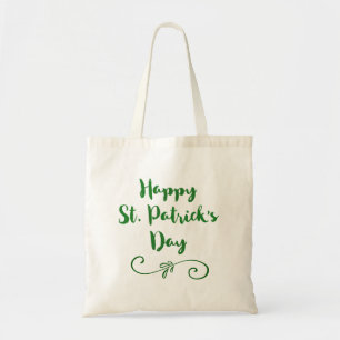 Tote Bag Joyeuse St. Patrick's Day Typographie de police te