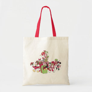 Tote Bag Joyeuses Fêtes Cadeaux de Noël de Mickey & ses a