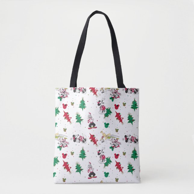 Tote Bag Joyeuses fêtes | Christmas Mickey Souris & Amis (Devant)