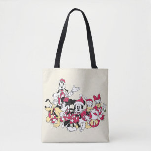 Tote Bag Joyeuses fêtes   Mickey & Friends Christmas Cheva