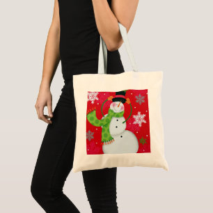 Tote Bag Joyeux bonhomme de neige