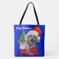 Joyeux canicule de Noël Bleu Dames Épaule