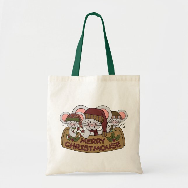 Tote Bag Joyeux Christmouse (Devant)