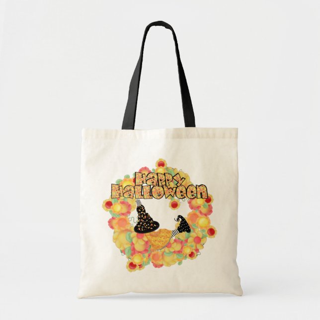 Tote Bag Joyeux Halloween (Devant)