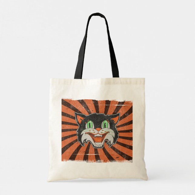 Tote Bag Joyeux Halloween 31 Octobre Kids Candy Treat Fourr (Dos)