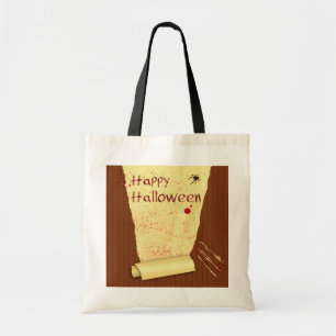 Tote Bag Joyeux Halloween Fond d'écran sanglant