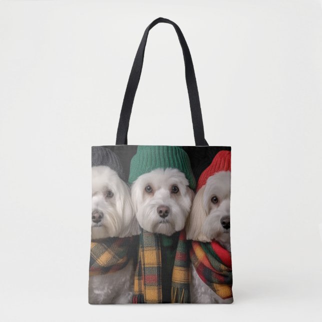 Tote Bag Joyeux Howlidays (Devant)