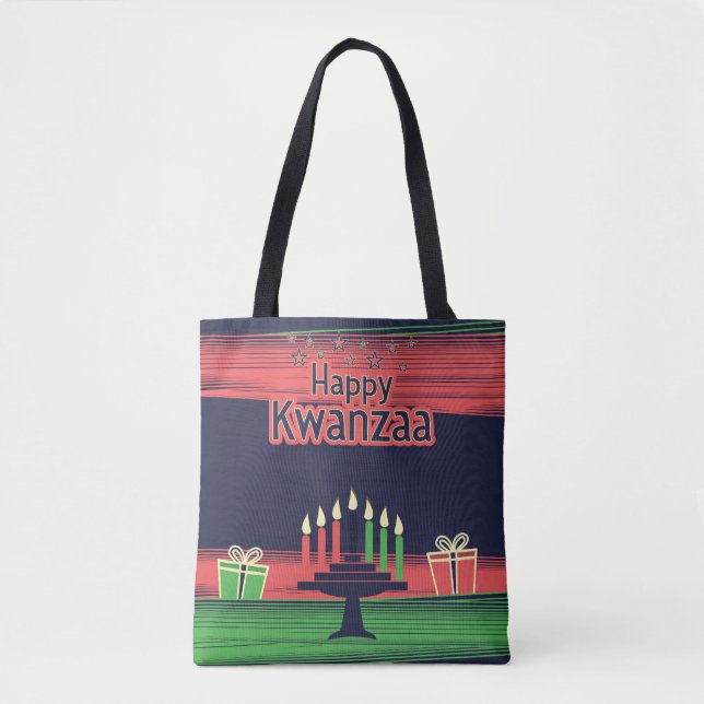 Tote Bag Joyeux Kwanzaa (Devant)