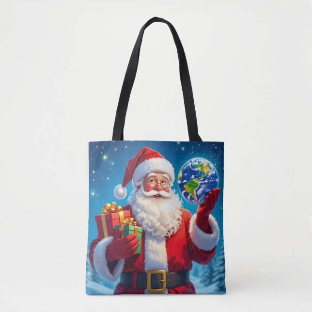 Tote Bag « Joyeux Noël »1 (Devant)
