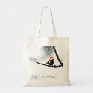 Tote Bag Joyeux Noël décoratif personnalisé Père Noël