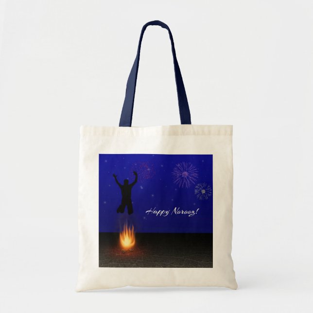 Tote Bag Joyeux Norooz Chahar-Shanbeh-Suri (Devant)