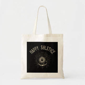 Tote Bag Joyeux Solstice Hiver Soleil Vacances Christ Céles