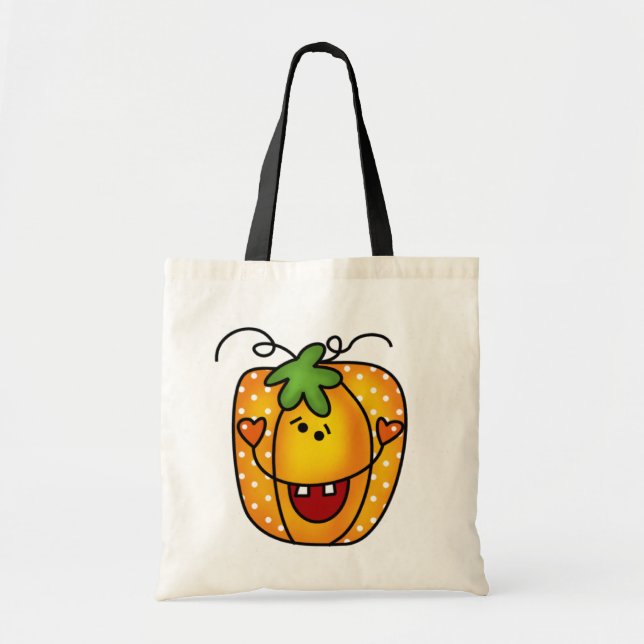 Tote Bag Joyeux tee-shirts et cadeaux Jack-o'-lantern (Devant)