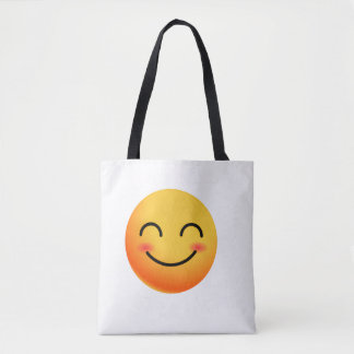 Tote Bag joyeux vendeur souriant