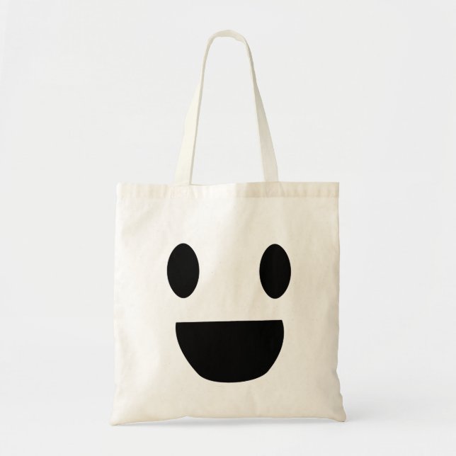 Tote Bag Joyeux visage - Humour Fourre-tout (Devant)