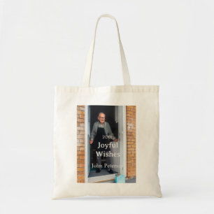 Tote Bag Joyeux voeux ajouter nom photo homme vacances anné