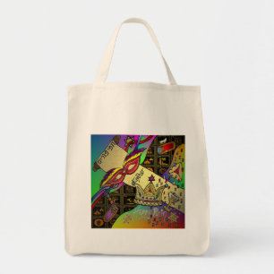Tote Bag Judaica Joyeux Purim Juif Vêtements cadeaux