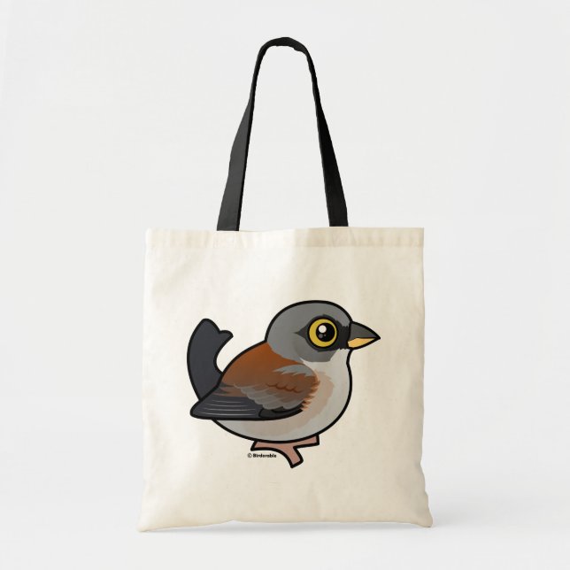 Tote Bag Junco aux yeux jaunes (Devant)