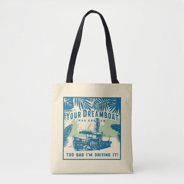 Tote Bag Jungle Cruise | Votre Dreamboat est arrivé (Devant)