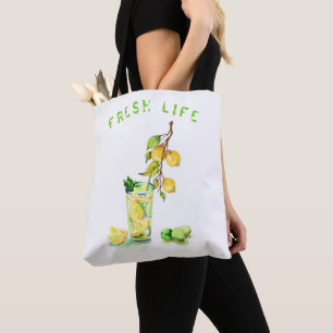 Tote Bag Jus de citron frais Cool Boire Lemonade Summer Par