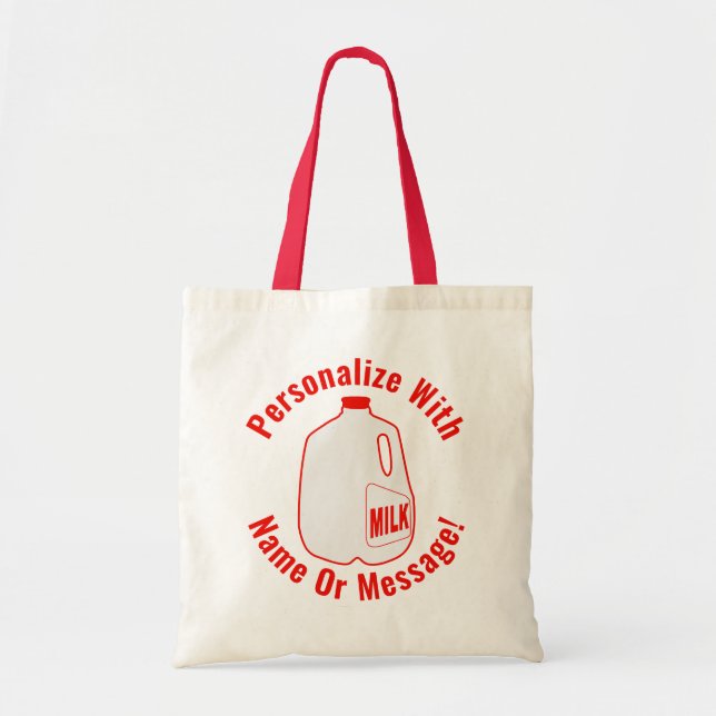 Tote Bag Jus de lait (Devant)
