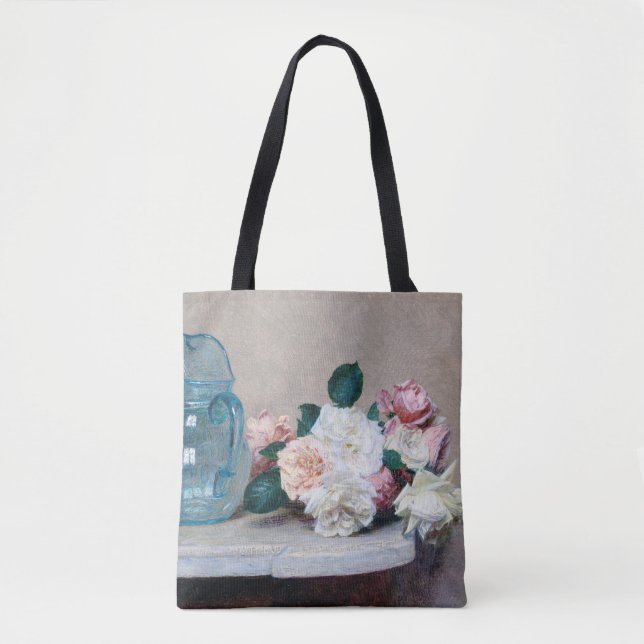 Tote Bag Jus de rose et de verre, Henri Fantin-Latour (Devant)
