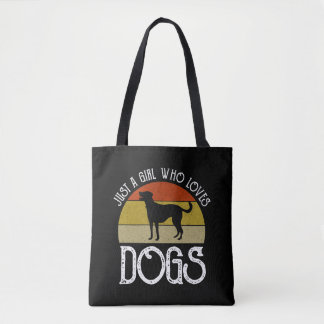 Tote Bag Just A Girl Who Loves Dogs