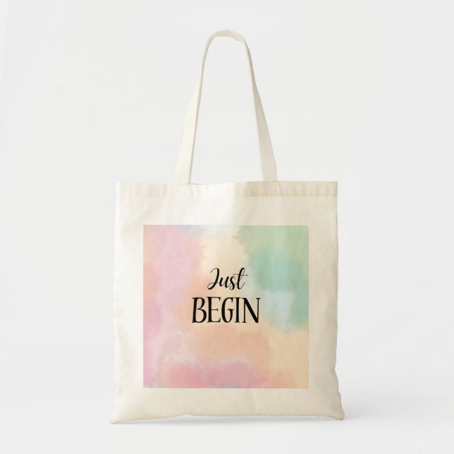 Tote Bag Just Begin (Devant)