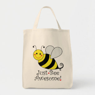 Tote Bag Juste Avoir une terrible bosse d'abeille épicerie