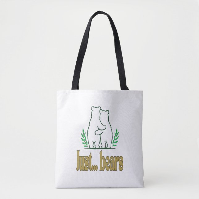 Tote Bag juste des ours (Devant)
