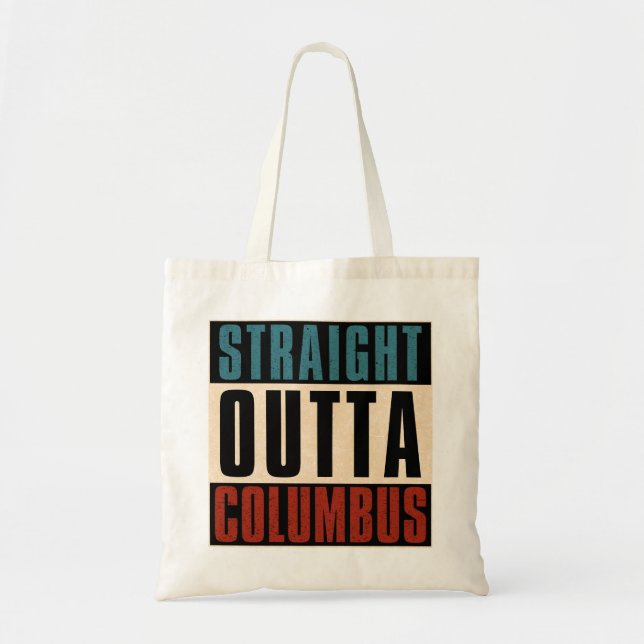 Tote Bag Juste devant Columbus Ohio OH USA (Devant)