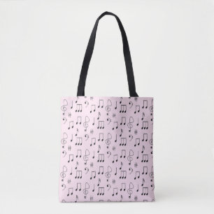 Tote Bag Juste Noté rose